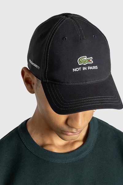 Not In Paris Cap  from Lacoste x Highsnobiety