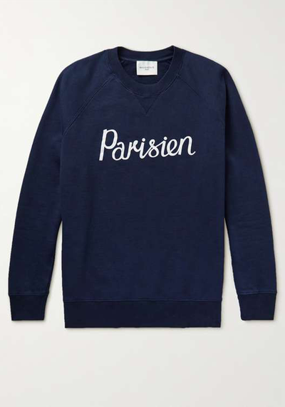 Printed Cotton-Jersey Sweatshirt