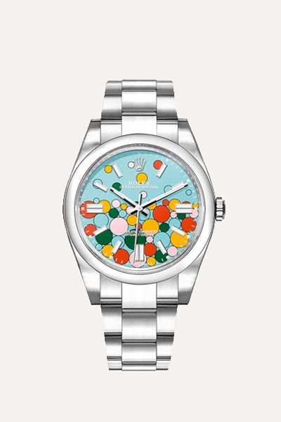 Oyster Perpetual 41 Oystersteel Domed Bezel Men's Watch from Rolex