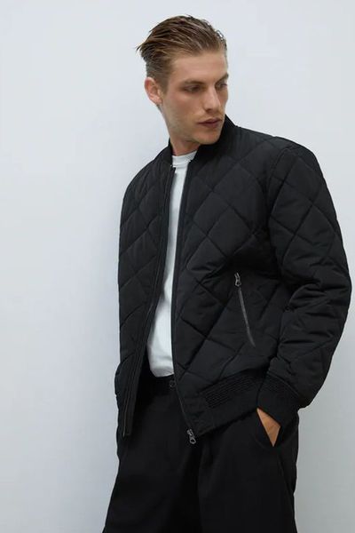 Padded Bomber Jacket from Zara