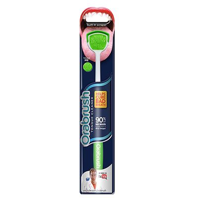 OraBrush Tongue Cleaner from Dentek