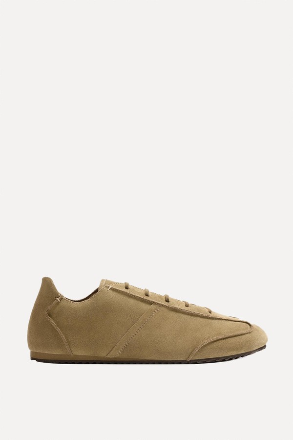 Limited Edition Leather Trainers from Zara