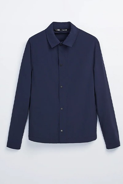 Textured Traveller Overshirt from Zara