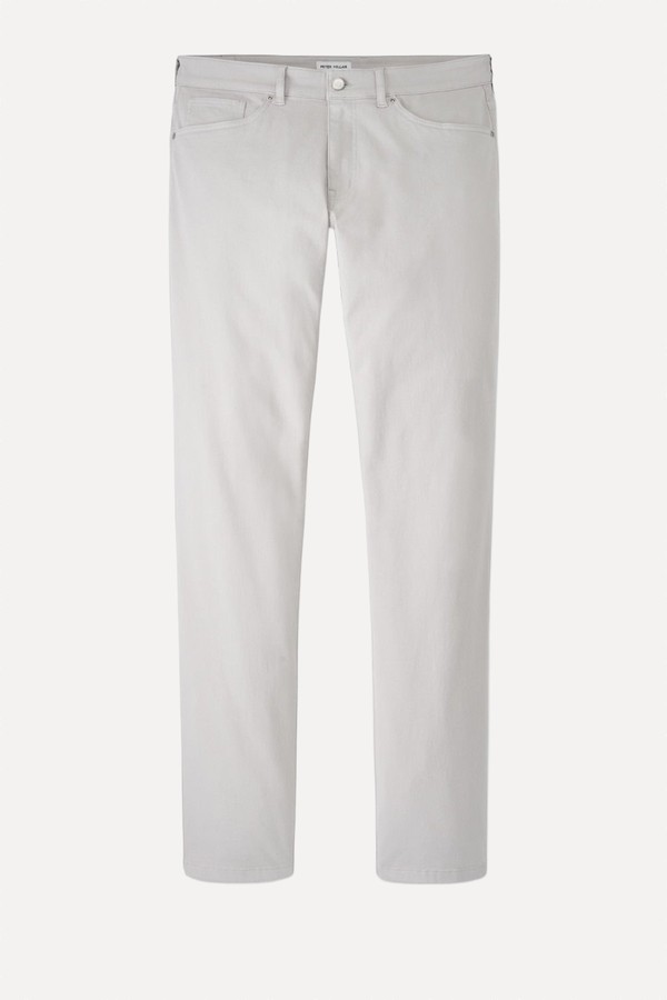 Signature Sateen Five-Pocket Trousers