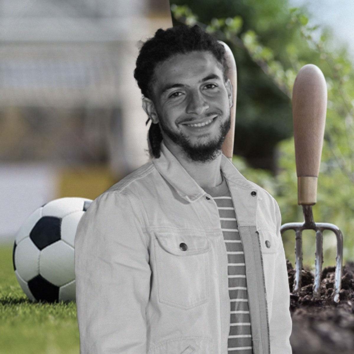 How A Footballer Became A Gardener 