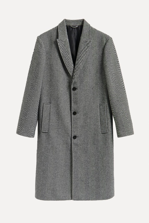 Wool Blend Coat from Reserved