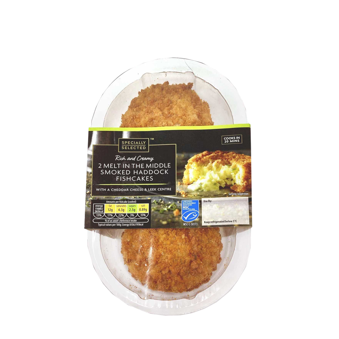 Melt In The Middle Smoked Haddock Fishcakes from Specially Selected