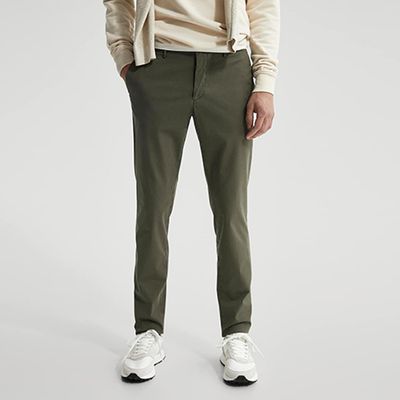 Slim Fit Cotton Chinos from Massimo Dutti