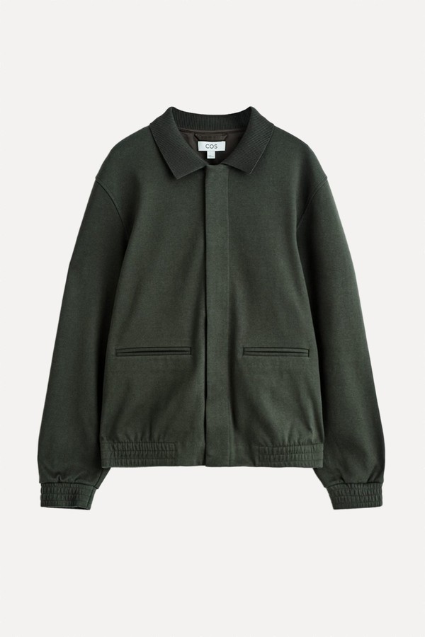Jersey Harrington Jacket