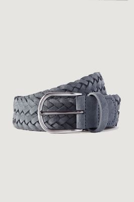 3.5cm Woven Suede Belt from ANDERSON'S