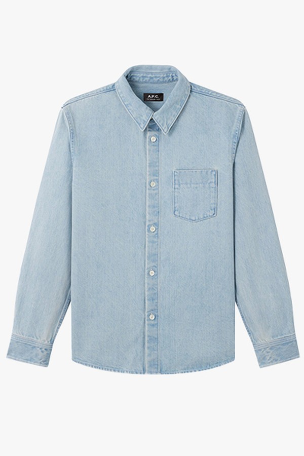 Victor Patch-Pocket Denim Shirt from A.P.C.