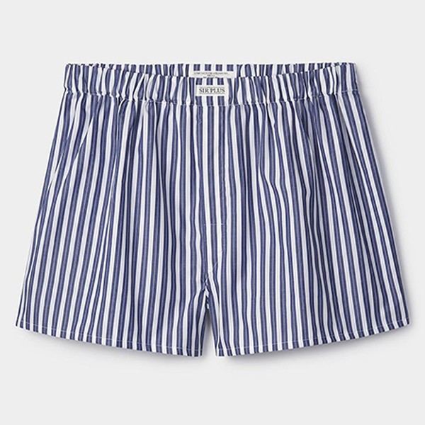 Navy Salcombe Stripe Boxers from Sirplus