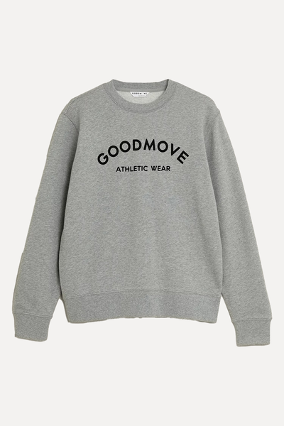 Pure Cotton Graphic Sweatshirt