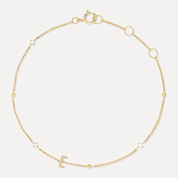Initial Pearl Bracelet from Stone And Strand