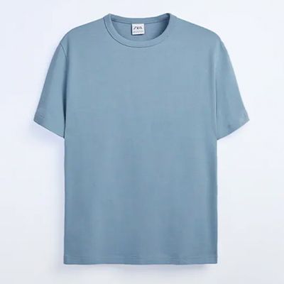 Basic Compact Cotton T-Shirt