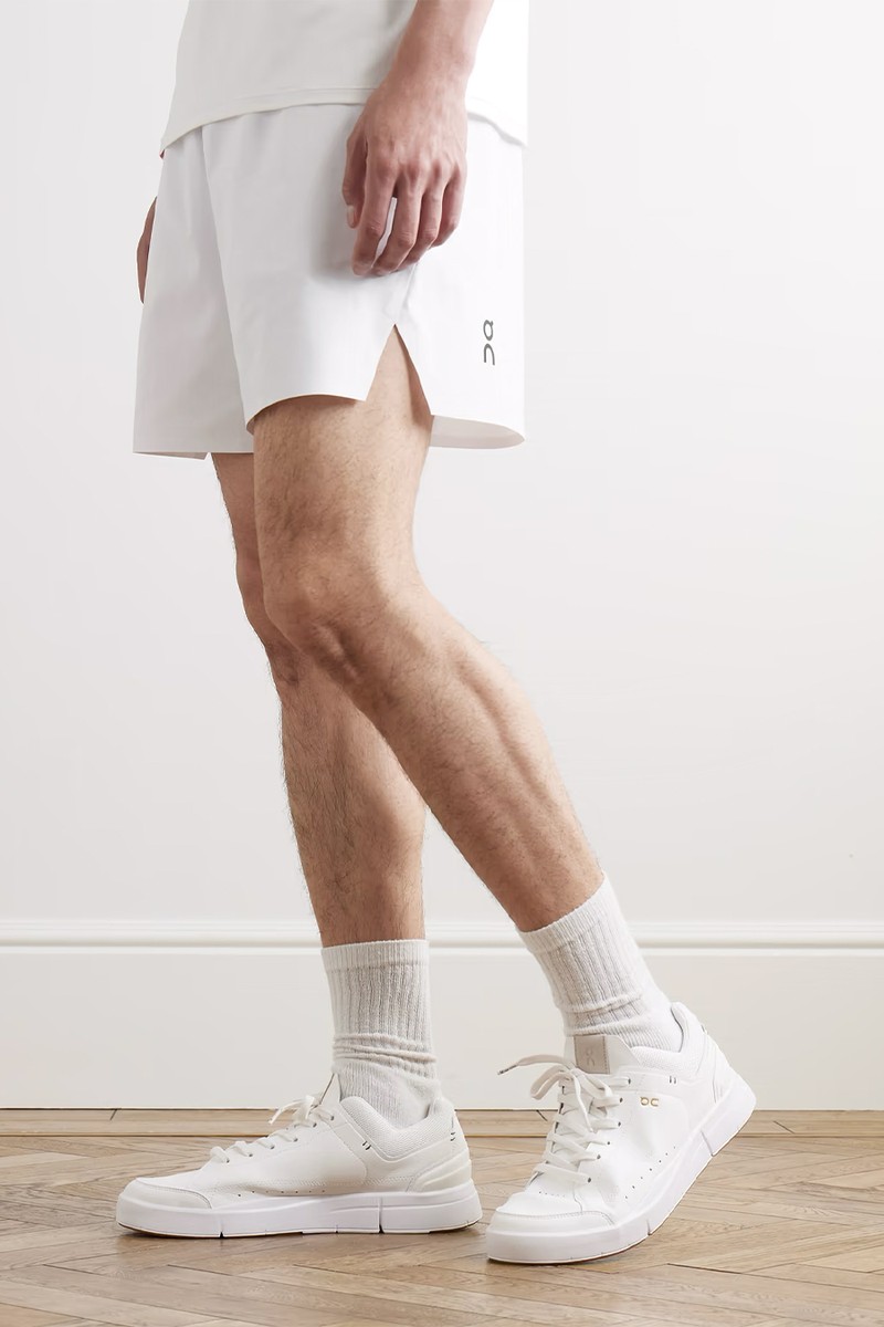 The Roger Centre Court Vegan Leather & Mesh Tennis Sneakers from On x Roger Federer