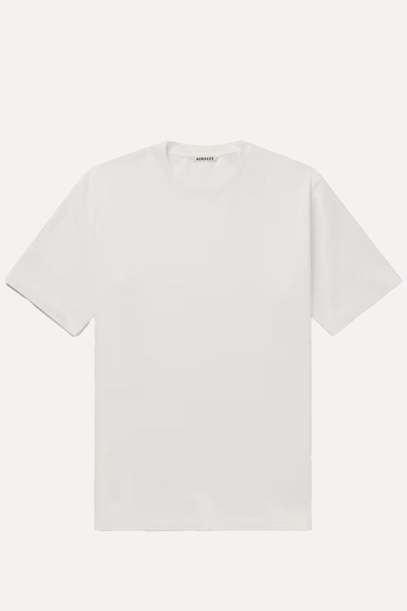 Luster Cotton-Jersey T-Shirt from Auralee