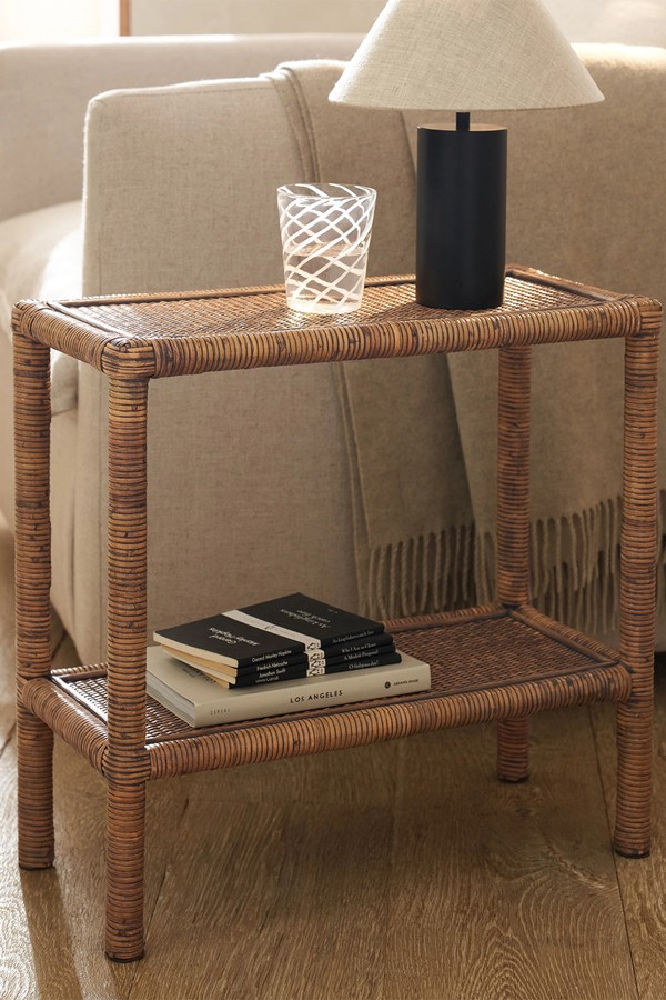 Cartmel Sofa Side Table from The White Company