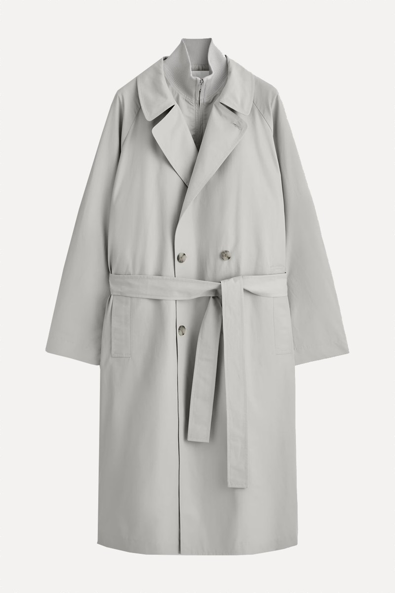 2-In-1 Water-Repellent Trench Coat from COS