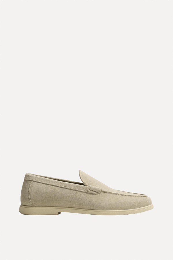 Casual Leather Loafers from Zara