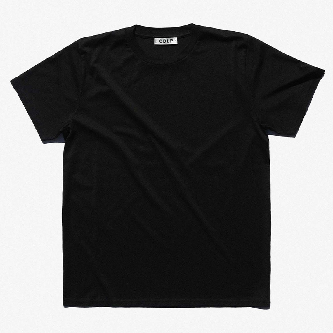 Crew Neck T Shirt In Black