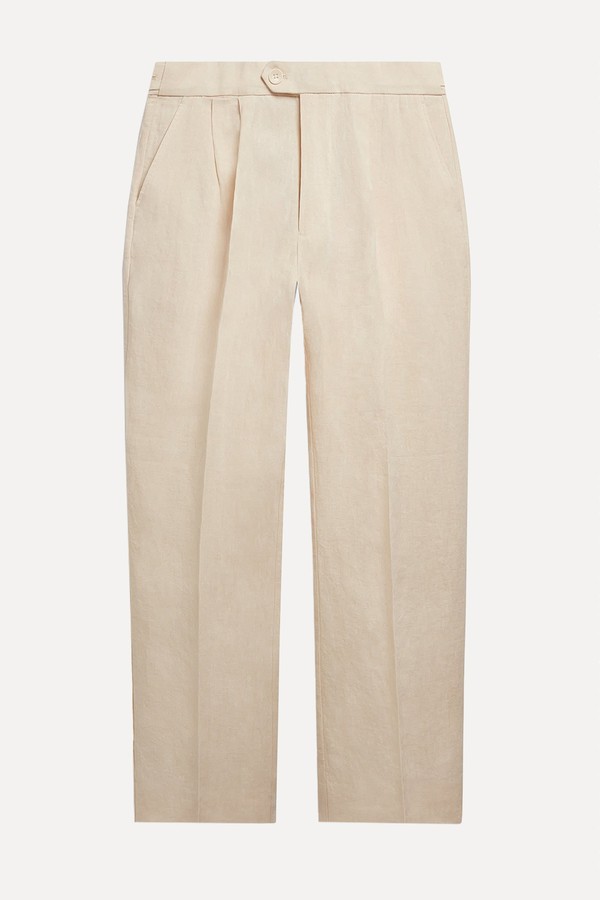Pleated Tailored Trousers