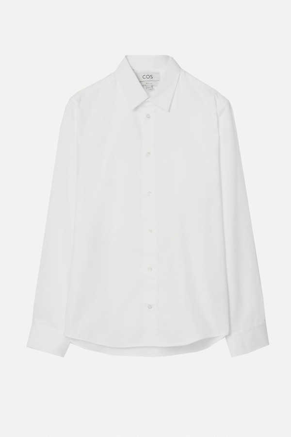 Relaxed Linen Long-Sleeved Shirt