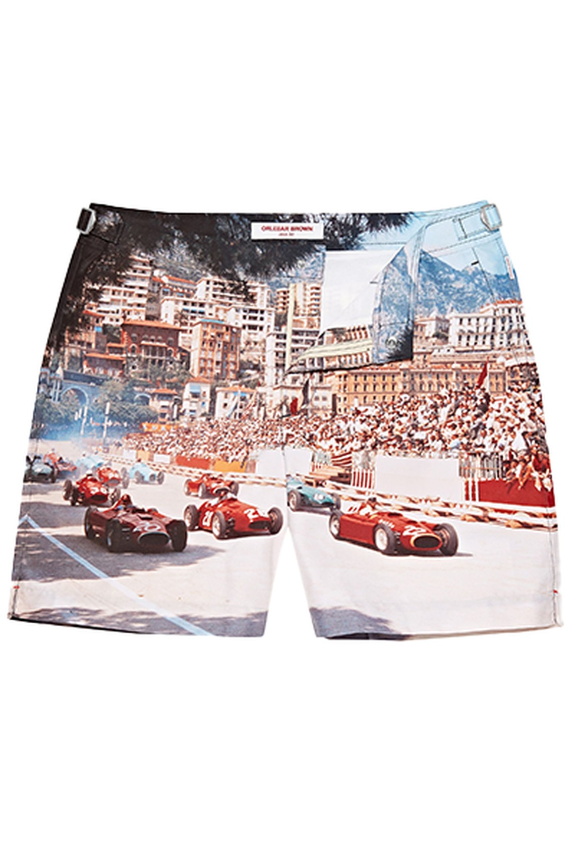 Start Your Engines Mid-Length Swim Shorts