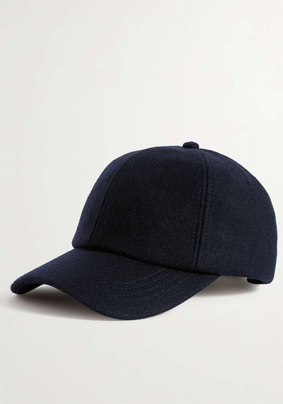 Wool-Blend Flannel Baseball Cap from £65