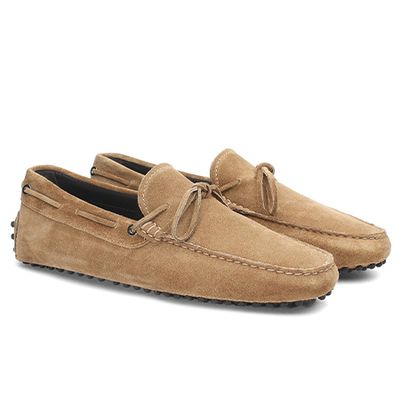 Beige Driving Shoes