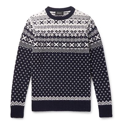 Fair Isle Wool Sweater from Howlin Lawrence