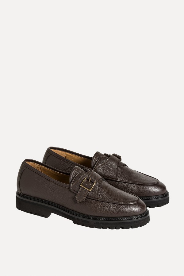 Tommy Lug Ebano Grained Shoes from Jacques Solovière
