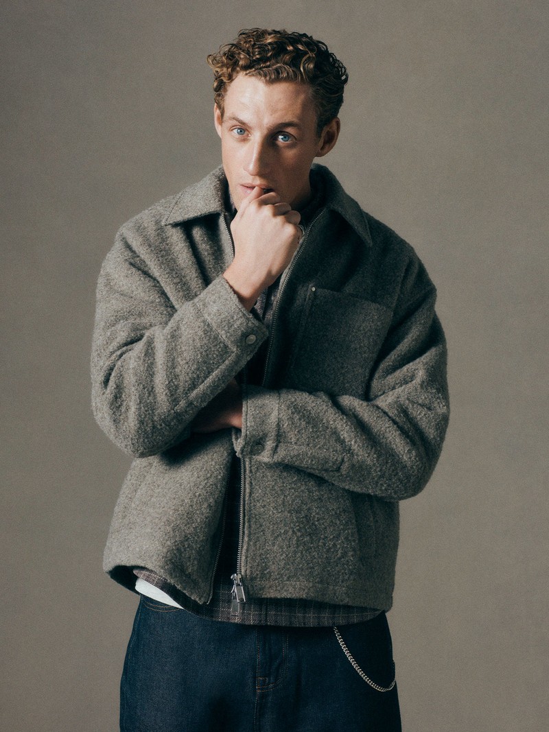 Quilted Shacket With Wool