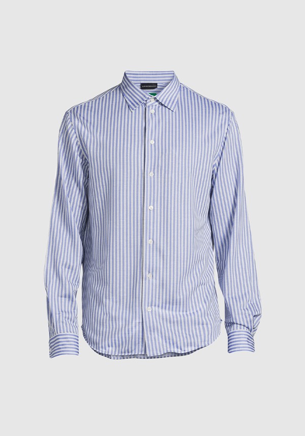 Wool Lyocel Shirt from Emporio Armani