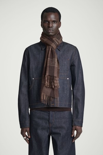 Fringed Wool-Cashmere Scarf  from COS 