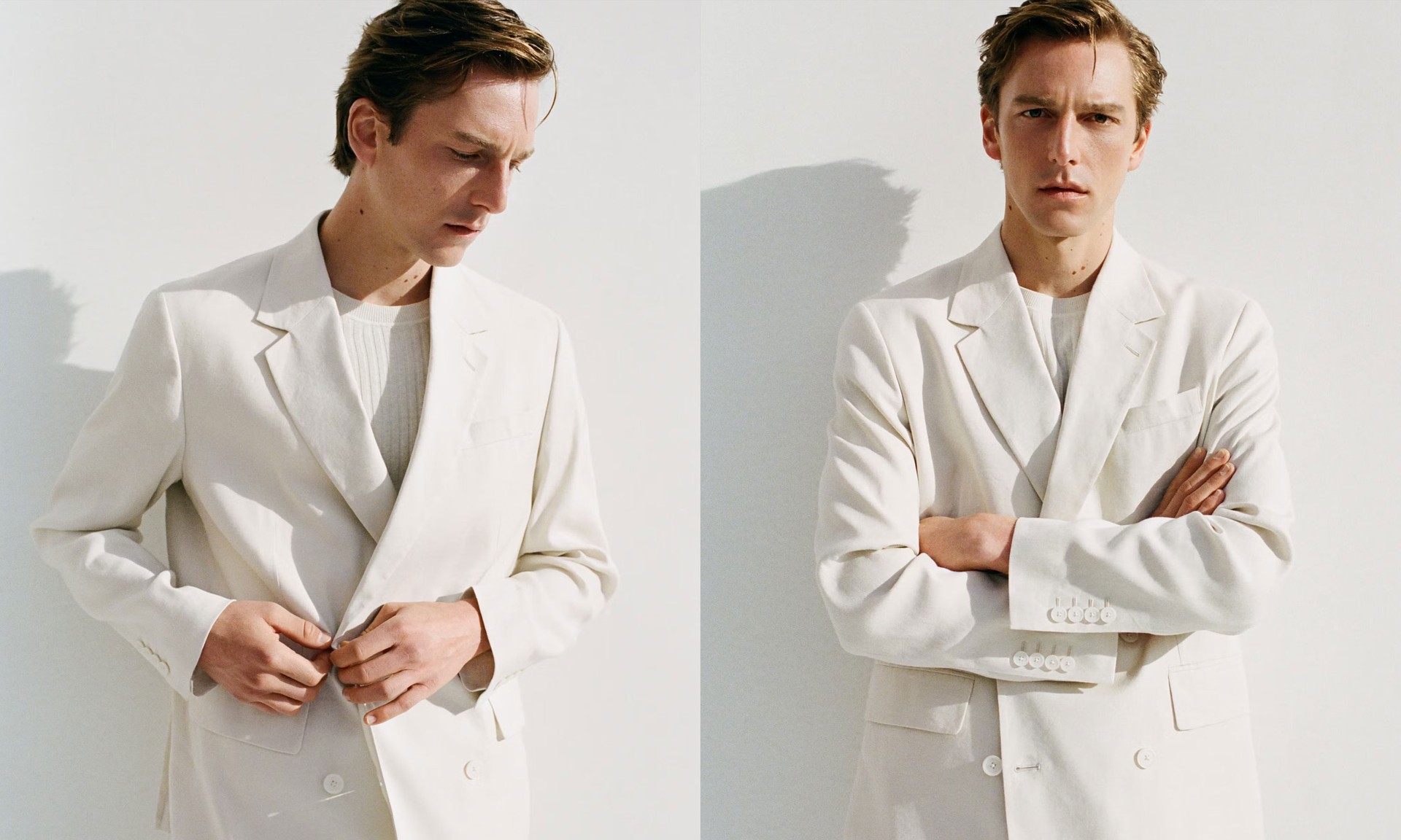 Boston Linen Blend Suit Jacket Regular Fit