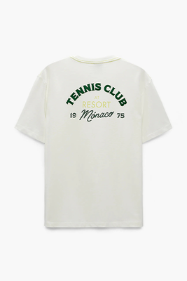 Tennis Print T-Shirt
