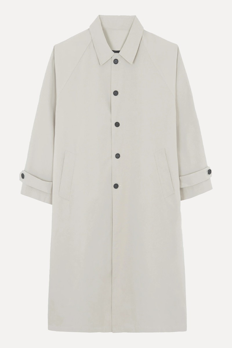 Emil Single-Breasted Trench Coat  from The Frankie Shop 