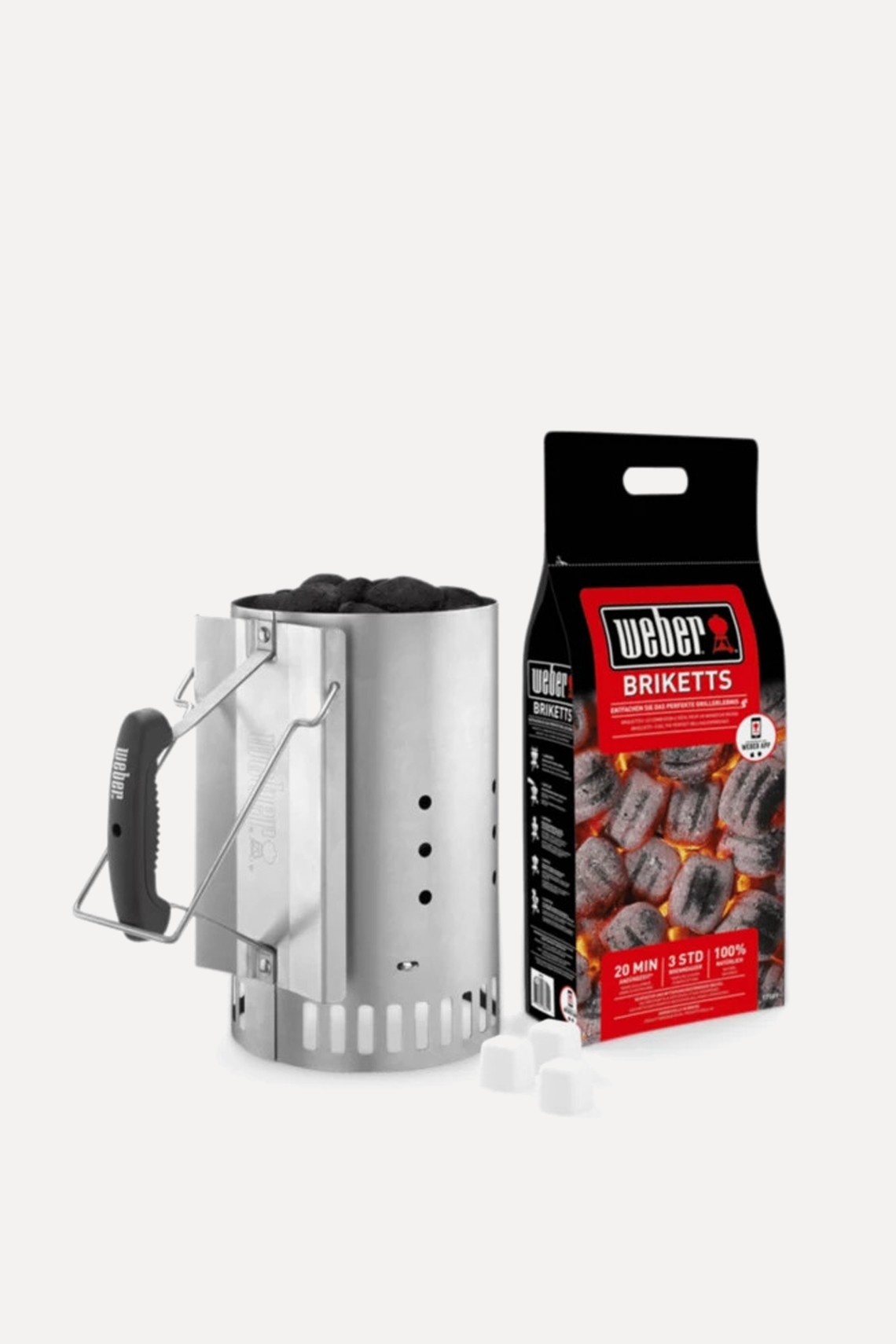 Rapidfire Chimney Starter Set from Weber