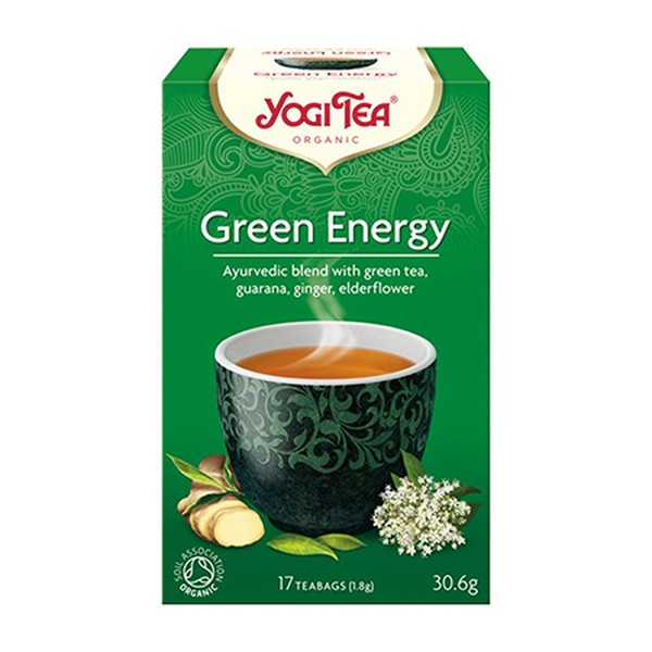 Green Energy Tea Bags from Yogi Tea