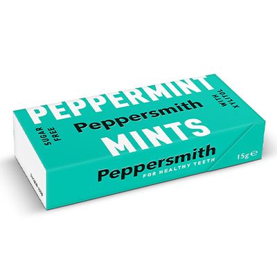 100% Xylitol Fine English Peppermint Fresh Mints from Peppersmith