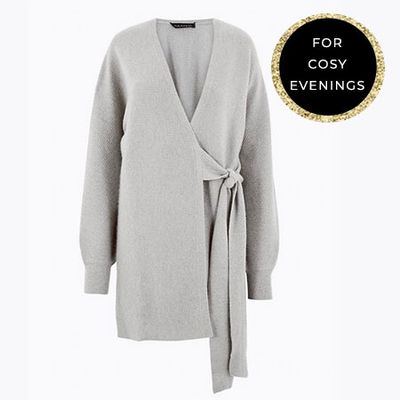 Cashmere Short Dressing Gown