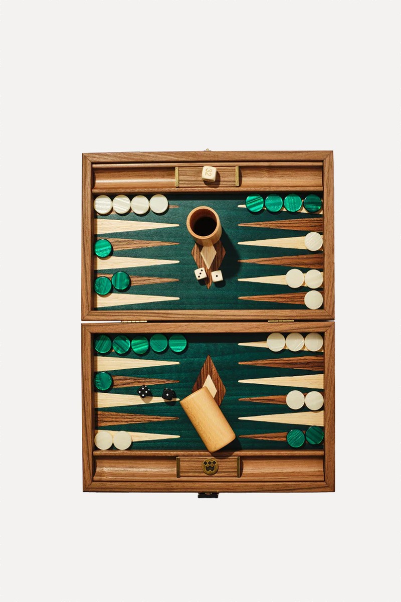 Walnut & Oak Backgammon Set from Not Another Bill