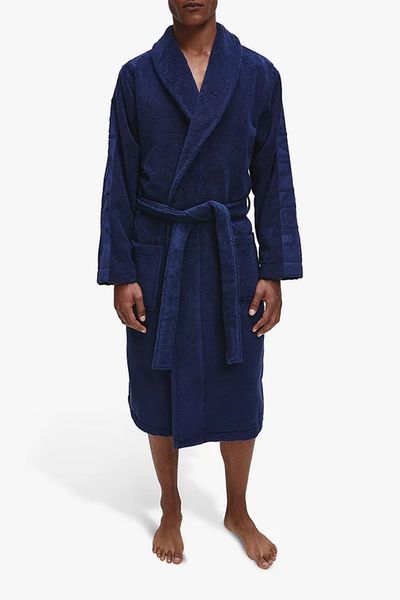 Cotton Wrap Dressing Gown