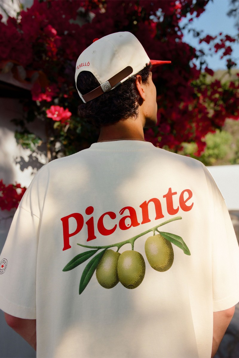 Perelló Olive Oversized T-Shirt from Picante