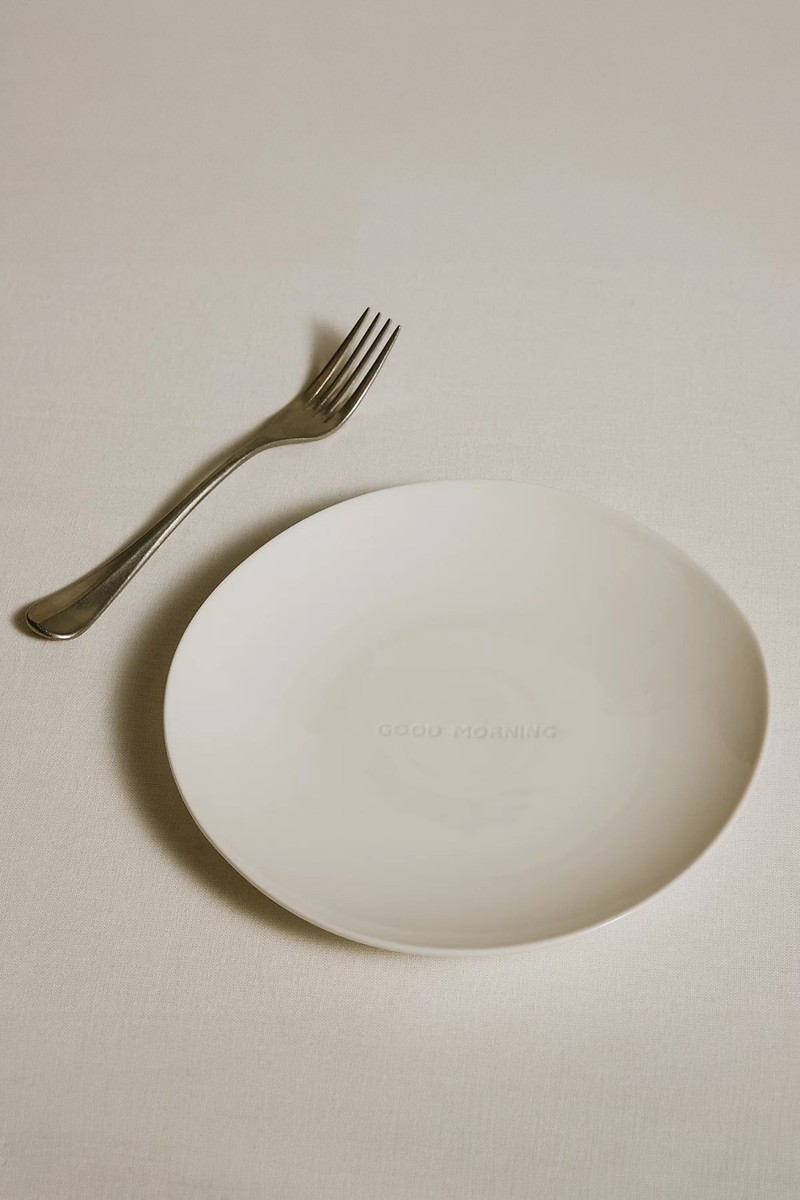 Good Morning Side Plate from The White Company