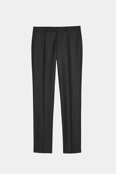 Stripe Slim Suit Trousers