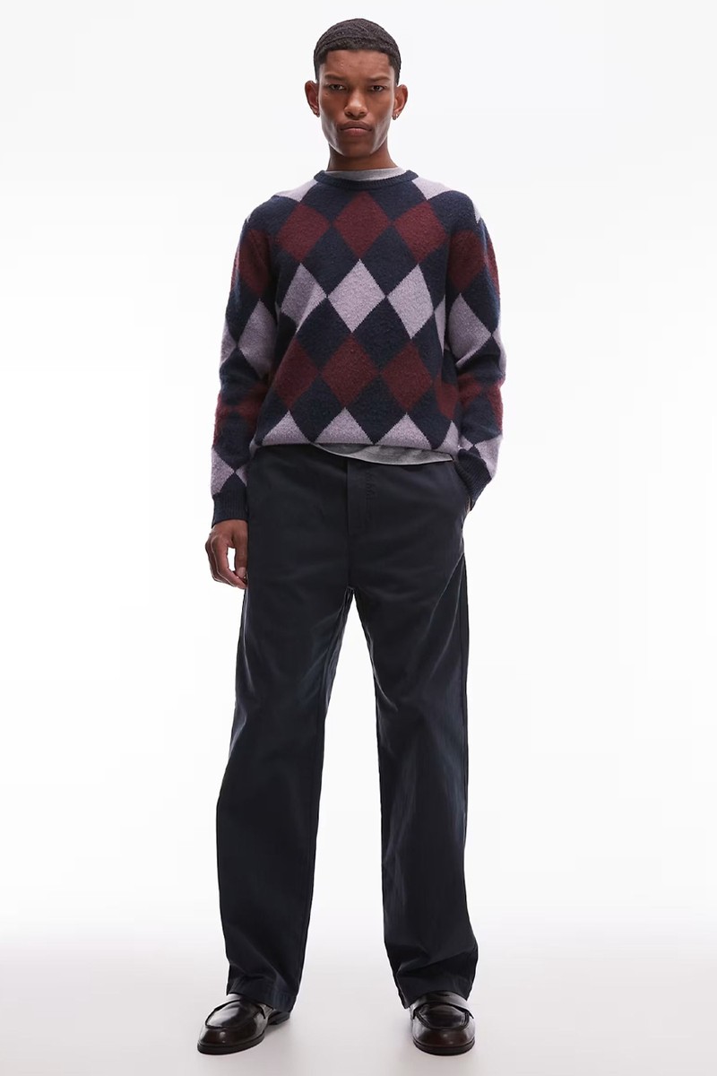 Wood Lax Straight Leg Trousers  from Double A By Wood