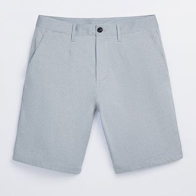 Textured Bermuda Shorts