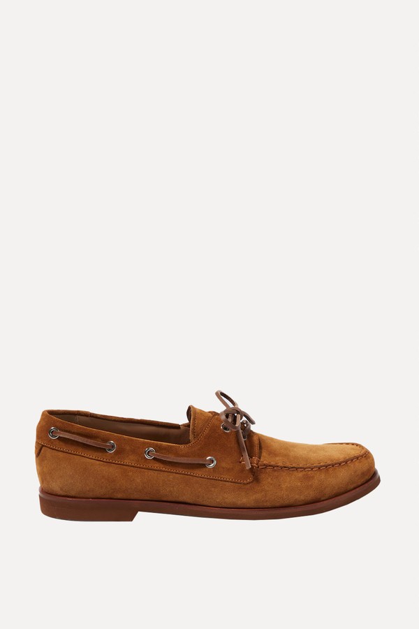 Vandé Suede Boat Shoes from Gianvito Rossi